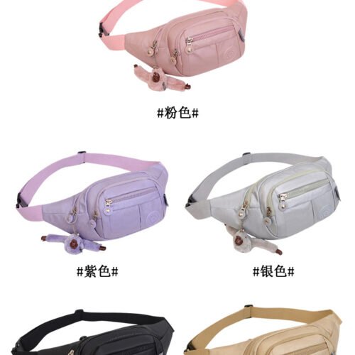 monkey waist bags with pendants