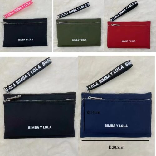 2 Zippers BYL Cosmetic Case Pouch Coin PURSE